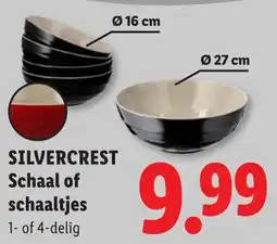 Lidl Silvercrest Schaal of schaaltjes aanbieding