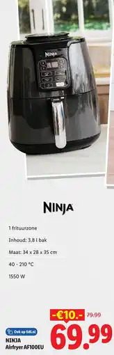 Lidl Ninja Airfryer AF100EU aanbieding