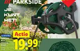 Lidl Parkside Muur tuinslang haspel aanbieding