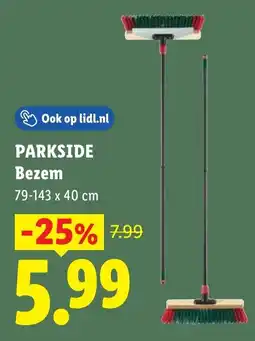Lidl Parkside Bezem aanbieding