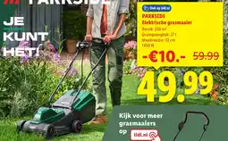 Lidl Parkside Elektrische grasmaaier aanbieding