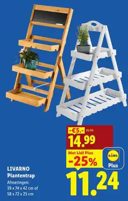 Lidl Livarno Plantentrap aanbieding