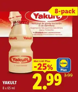 Lidl Yakult aanbieding