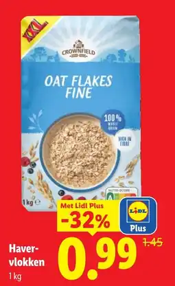 Lidl Havervlokken aanbieding
