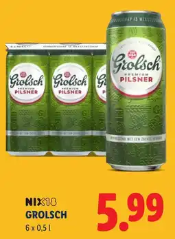 Lidl Grolsch aanbieding
