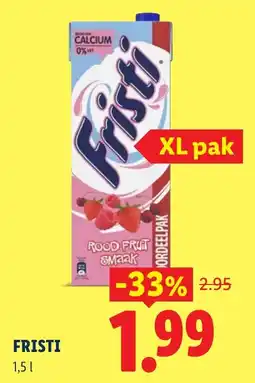 Lidl Fristi aanbieding
