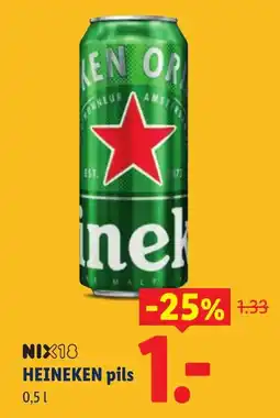 Lidl Heineken pils aanbieding