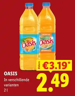 Lidl Oasis aanbieding