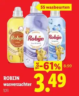 Lidl Robijn wasverzachter aanbieding