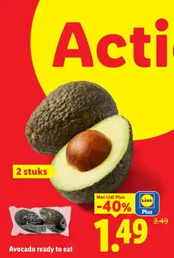 Lidl Avocado ready to eat aanbieding