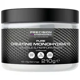 Holland & Barrett 1+1 gratis | Precision Engineered Puur Creatinemonohydraat - 210g aanbieding