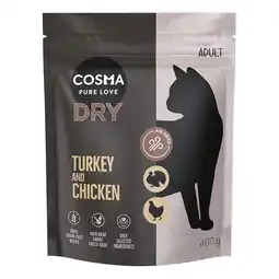Zooplus 400g Cosma Droogvoer Kalkoen & Kip Kattenvoer aanbieding