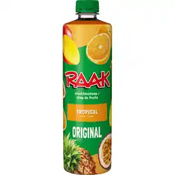 Jumbo Raak Vruchtensiroop Tropical Fles 750ML aanbieding