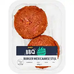 Jumbo Jumbo Plantaardige BBQ Burger Mexicaanse Stijl 200 g aanbieding