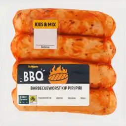 Jumbo Jumbo Barbecueworst Kip Piri Piri 320 g aanbieding