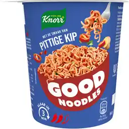 Jumbo Knorr Good Noodles Pittige Kip 64 g aanbieding
