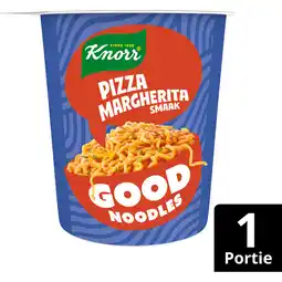 Jumbo Knorr Good Noodles Fusion Pizza Margarita 80g aanbieding