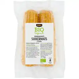 Jumbo Jumbo Biologisch Voorgekookte Maïskolven 2 Stuks aanbieding