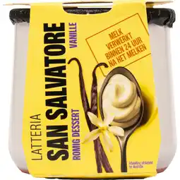 Jumbo Latteria San Salvatore Dessert Vanille 120g aanbieding