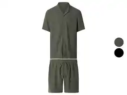 Lidl ESMARA MEN Korte mousseline heren pyjama aanbieding