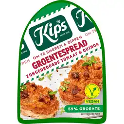Jumbo Kips Groentespread Zongedroogde Tomaat 125g aanbieding