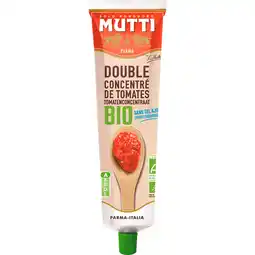 Jumbo Mutti Tomatenpuree Doppio Concentrato Bio Tube 185g aanbieding