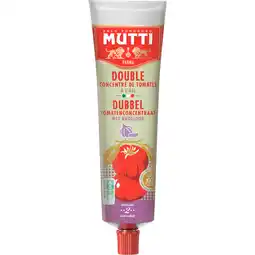 Jumbo Mutti Tomatenpuree Doppio Concentrato Knoflook 130g aanbieding