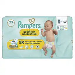 PLUS Pampers Premium Protection maat 0 aanbieding