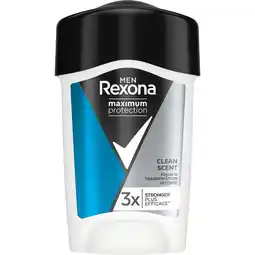 PLUS Rexona Men MaxPro Deodorant Stick Clean Scent aanbieding