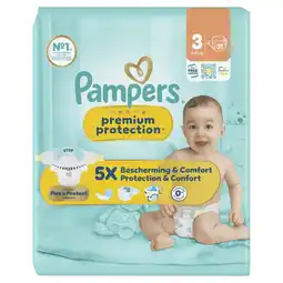 PLUS Pampers Premium Protection maat 3 aanbieding
