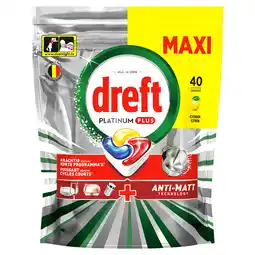 PLUS Dreft Platinum Plus vaatwascapsules Lemon aanbieding