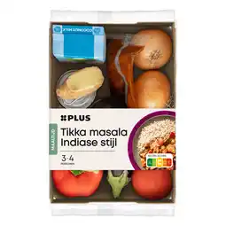PLUS PLUS Indiase Tikka masala aanbieding