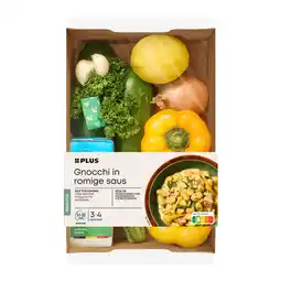 PLUS PLUS Verspakket Gnocchi in romige saus aanbieding