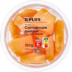 PLUS PLUS Verse cantaloupe meloenblokjes aanbieding