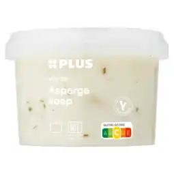 PLUS PLUS Aspergesoep aanbieding