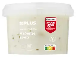 PLUS PLUS Aspergesoep aanbieding