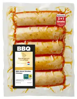 PLUS PLUS Boerentrots BBQ Worst Smokey Chicken aanbieding