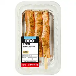 PLUS PLUS BBQ Zalmspiesen aanbieding