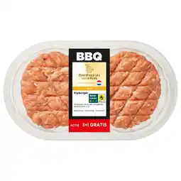 PLUS PLUS Boerentrots Kipburger BBQ 2 stuks aanbieding