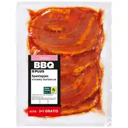 PLUS PLUS Speklapjes smokey barbecue aanbieding