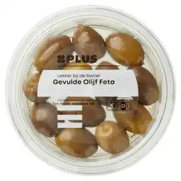 PLUS PLUS Gevulde Olijf feta aanbieding