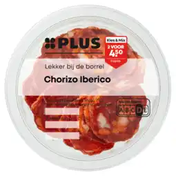 PLUS PLUS Chorizo Iberico aanbieding