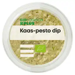 PLUS Biologisch PLUS Kaas-pesto dip aanbieding
