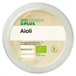PLUS Biologisch PLUS Aioli aanbieding