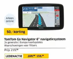 ANWB TomTom Go Navigator 6" navigatiesysteem aanbieding