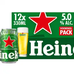 PLUS Heineken Pilsener 12x33 CL aanbieding