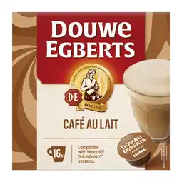 PLUS Douwe Egberts Dolce Gusto Café au lait koffiecaps aanbieding