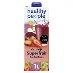 PLUS Healthy People Happy Belly Aardbei-Pruim aanbieding