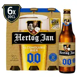 PLUS Hertog Jan Natuurzuiver pilsener bier 0.0% aanbieding