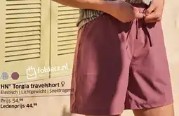 ANWB HNⓇ Torgia travelshort aanbieding